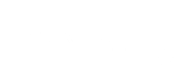 Backlit Letters